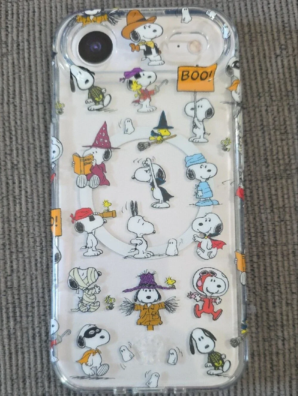 Peanuts × Velvet Caviar Halloween Themed iPhone Phone Case, New.